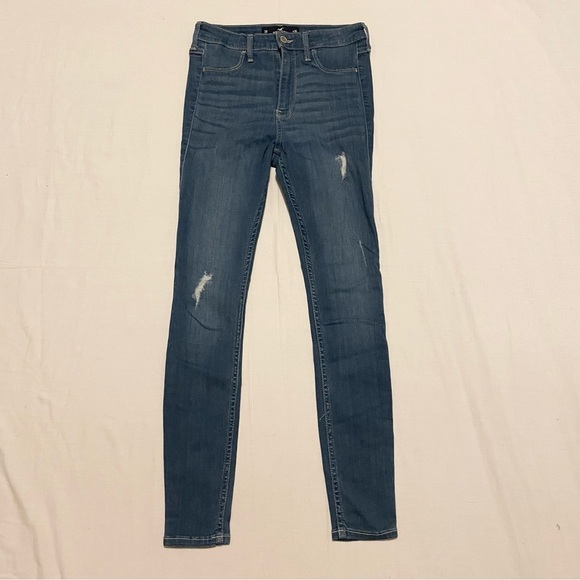 Hollister High Rise Jean Leggings Women’s Size 26 W 28 L - Picture 1 of 16